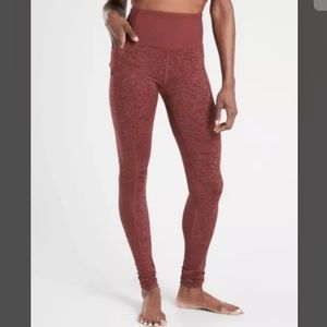 ATHLETA EXHALE STASH POCKET HEEL TIGHT LEGGING M